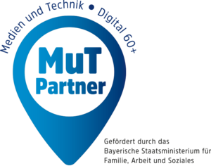 Logo "MuT Partner" - Medien und Technik - Digital 60+