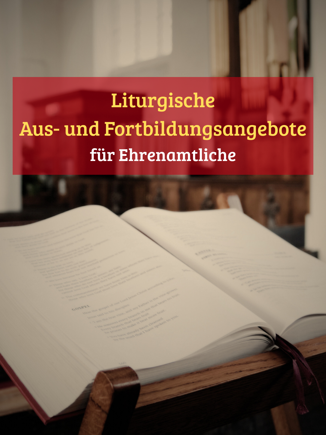 Liturgische Aus- u. Fortbildugsangebote