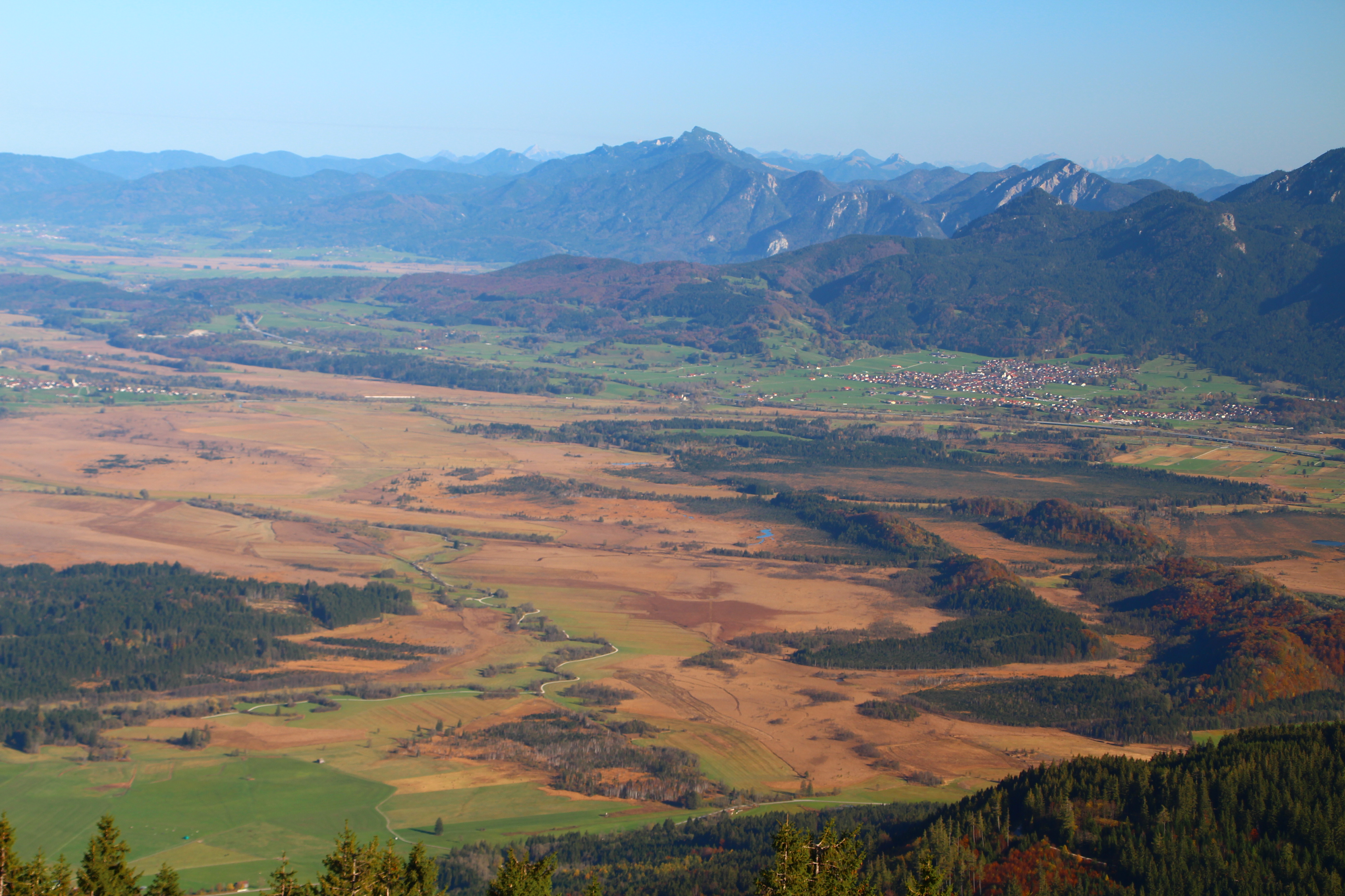 Blick übers Murnauer Moos