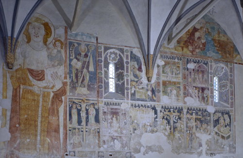 Kirchenmalerei Alte Kirche Garmisch